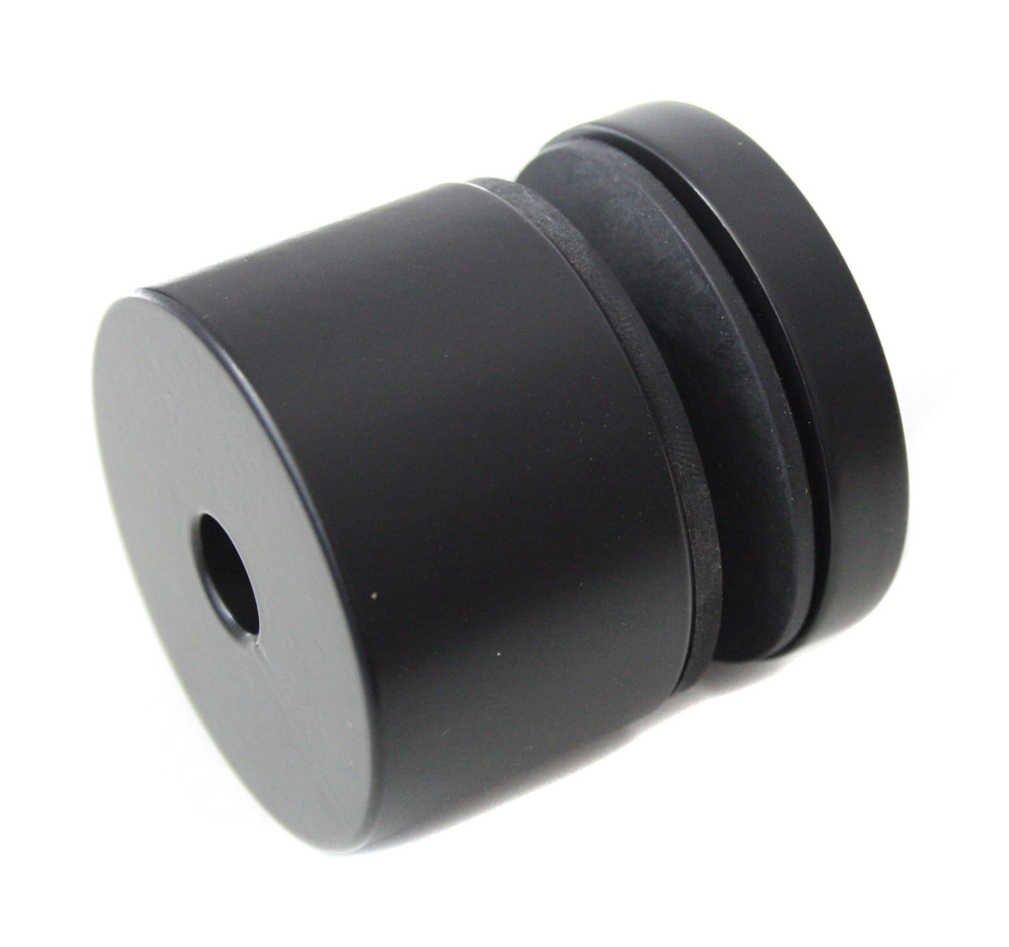 Glas Adapter ø50/30 mm M10, AISI 304, RAL 9005 matt