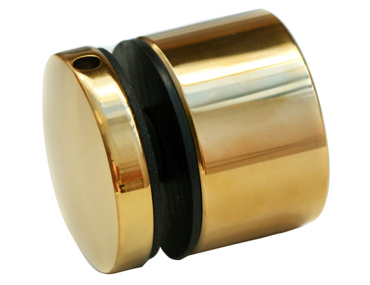 Glas Adapter 50/30 mm M10, AISI 304, GOLD MIRROR