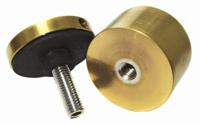 Glas Adapter 50/30 mm M10, AISI 304, GOLD SATIN