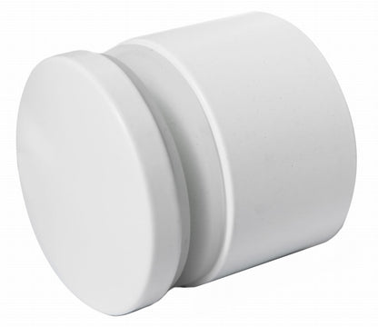 Glas-Adapter-50-30mm-M10-AISI-304-RAL-9003-matt