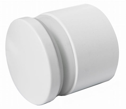 Glas-Adapter-50-30mm-M10-AISI-304-RAL-9003-matt
