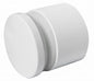 Glas-Adapter-50-30mm-M10-AISI-304-RAL-9003-matt