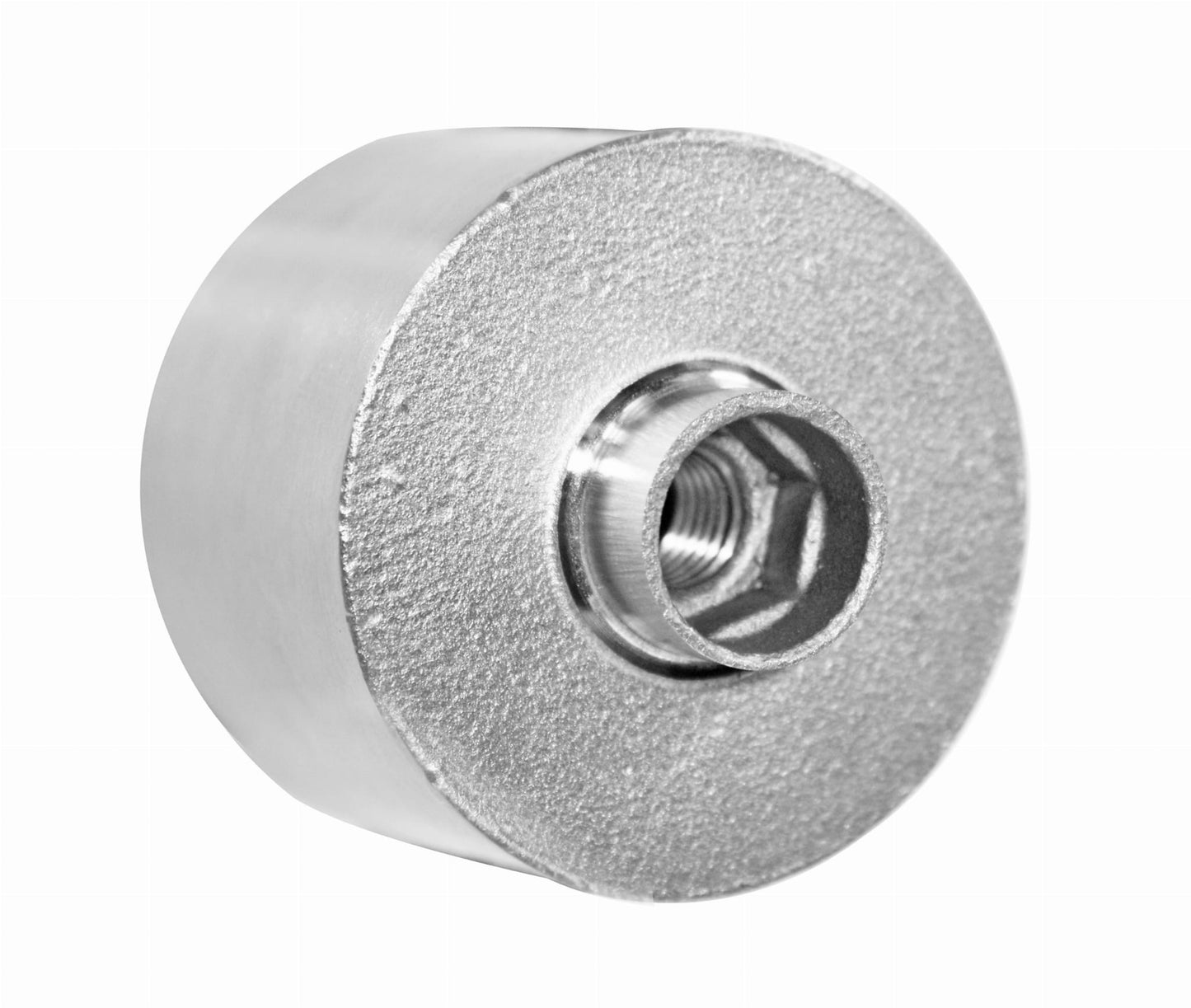 Glas Adapter 50/30 mm, Abstand verstellbar, AISI 316, SATIN