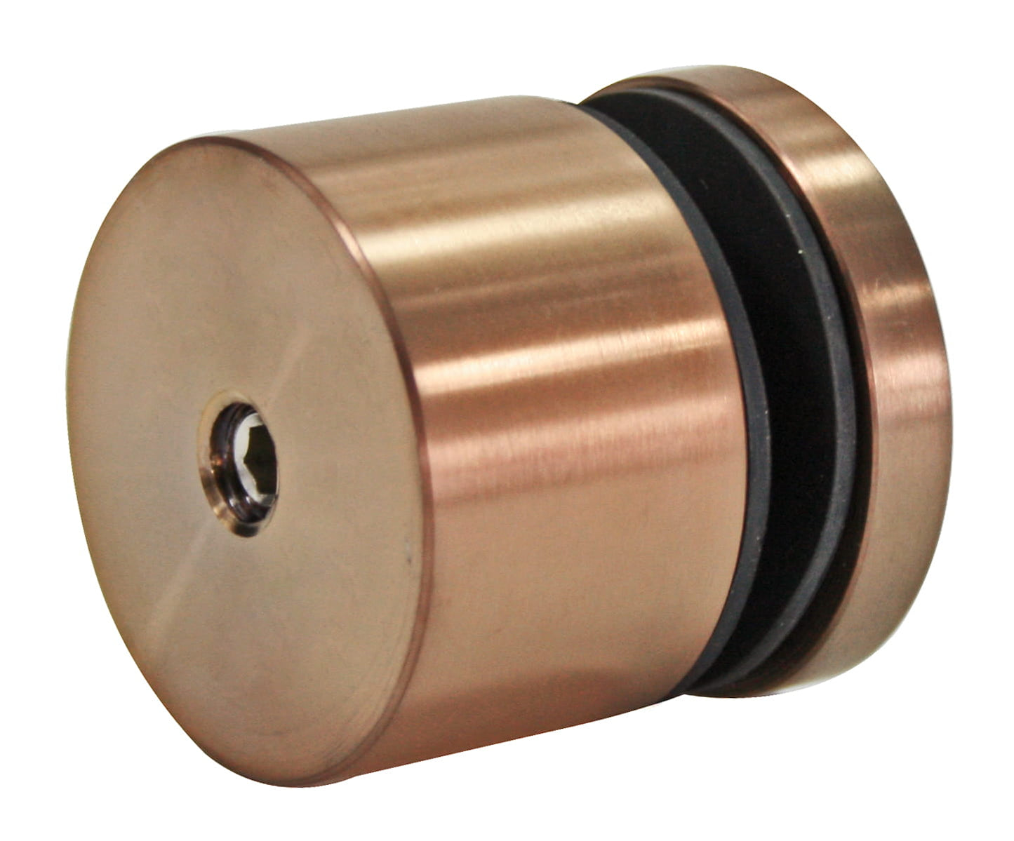 Glas Adapter 50/30 mm M10, AISI 304, COPPER SATIN