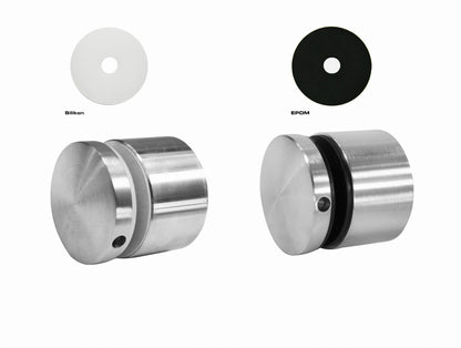 Glas-Adapter 50-30mm Bohrung 10mm AISI 304 SATIN