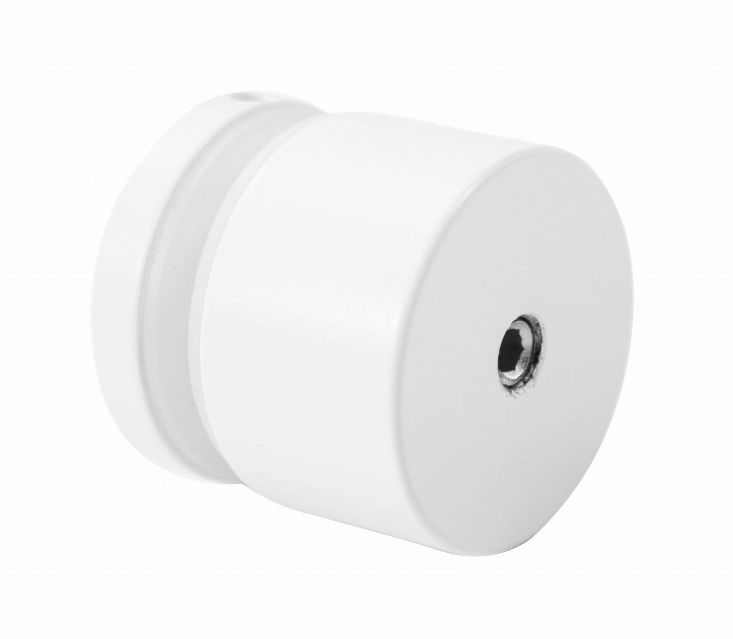 Glas-Adapter-50-30mm-M10-AISI-304-RAL-9003-matt