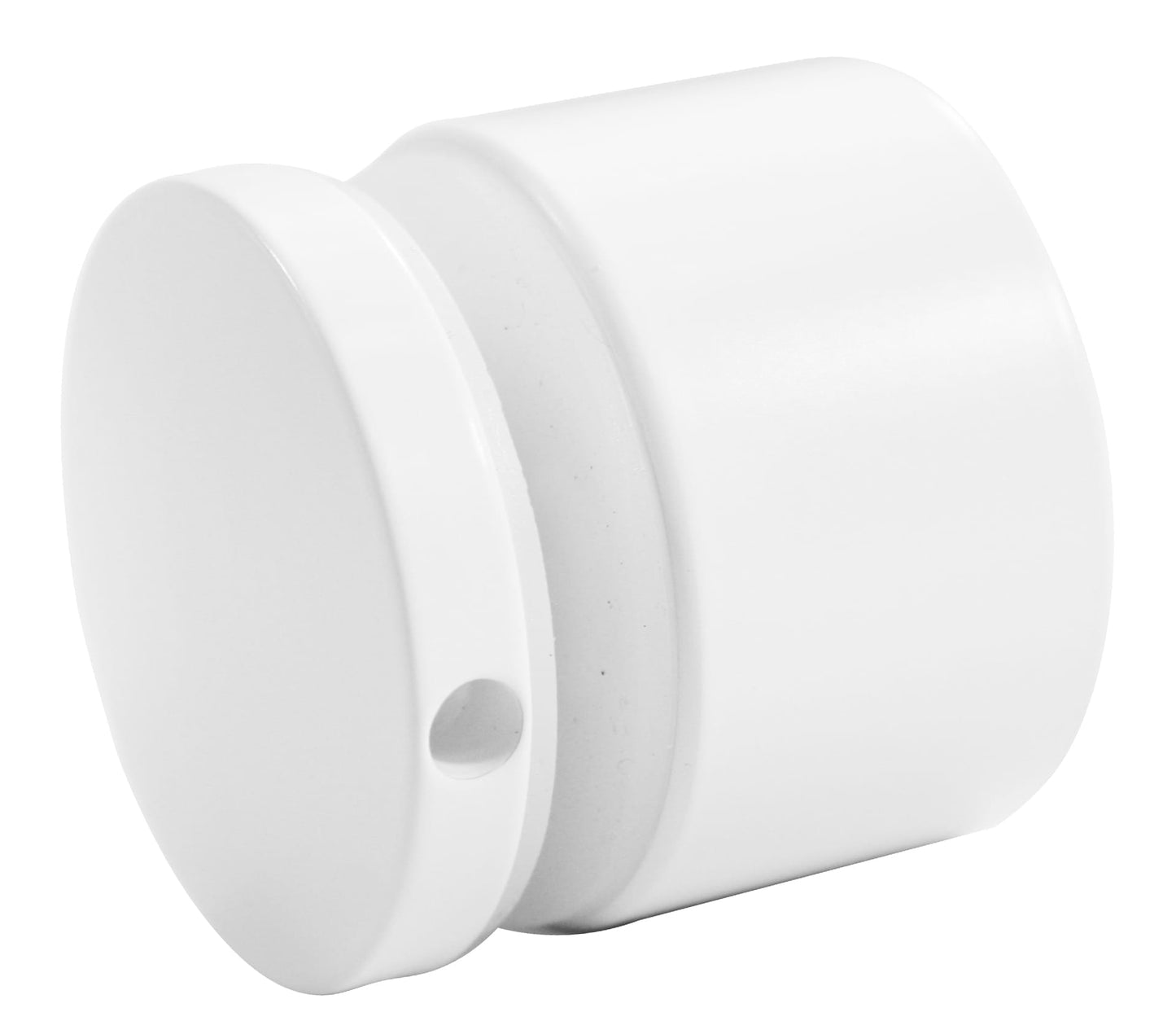 Glas-Adapter-50-30mm-M10-AISI-304-RAL-9003-matt