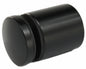 Glashalter Ø 50 mm, Abstand 50 mm, mit Gewinde, Edelstahl AISI 304, RAL 9005 matt