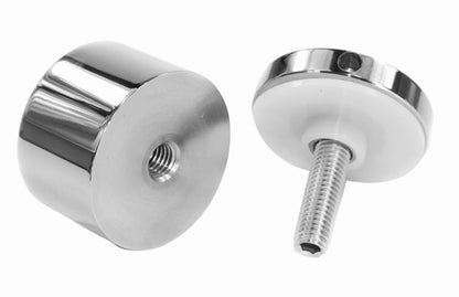 Glas Adapter 50-30mm Gewinde M10 AISI-304 MIRROR