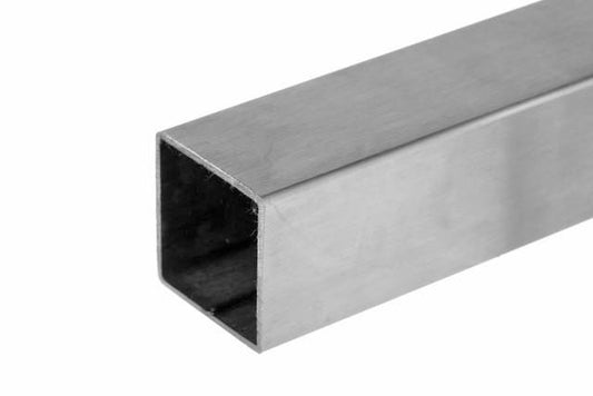 Profil 40x40x2 mm / 6 m AISI 316 satiniert