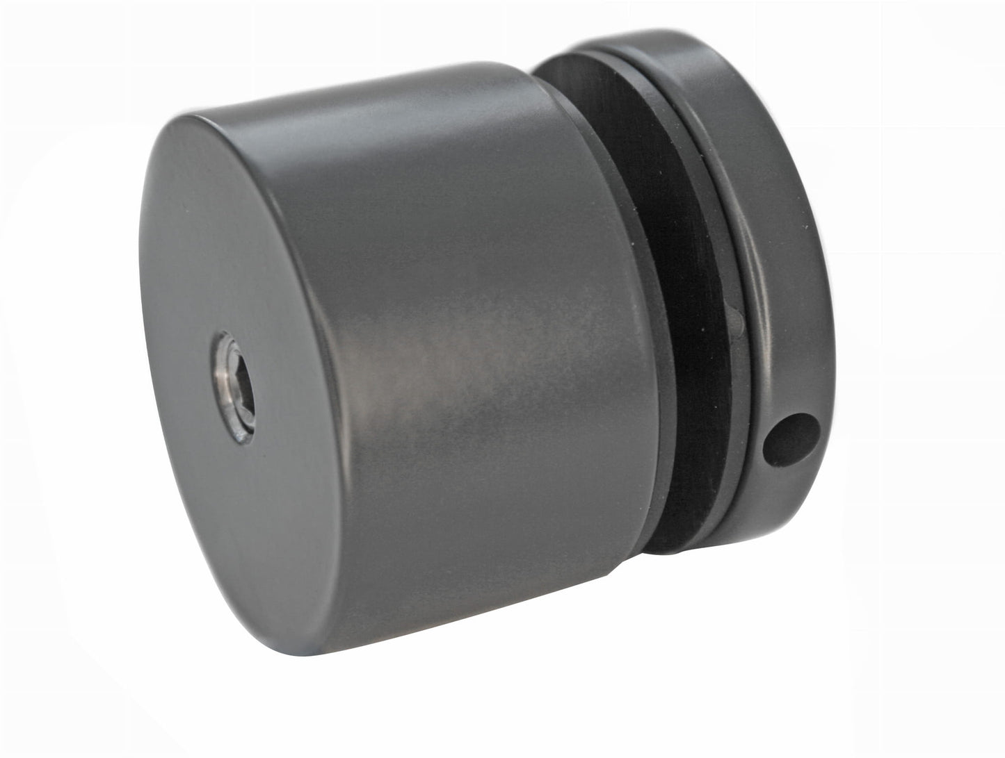 Glas Adapter 50/30 mm M10, AISI 304, RAL 7016 matt
